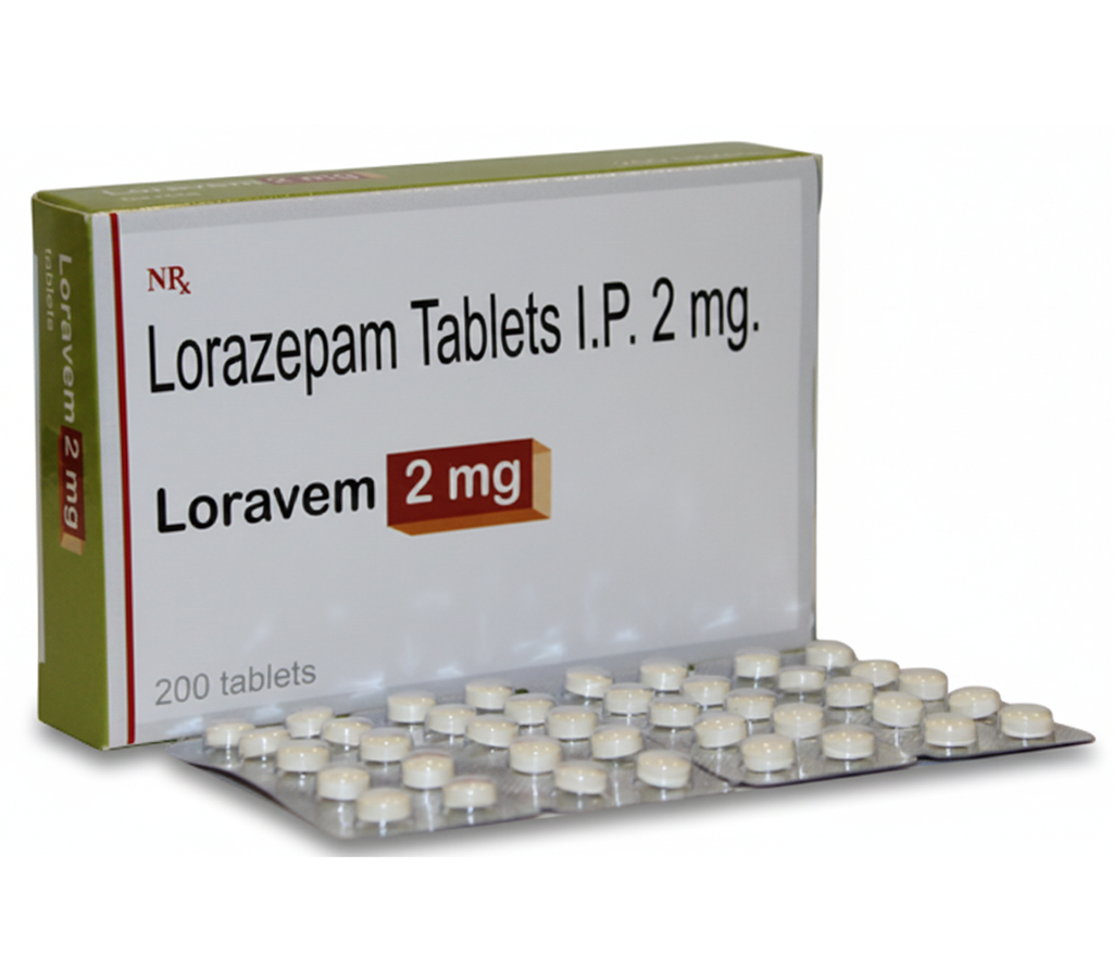 Loravem 2mg (Lorazepam)