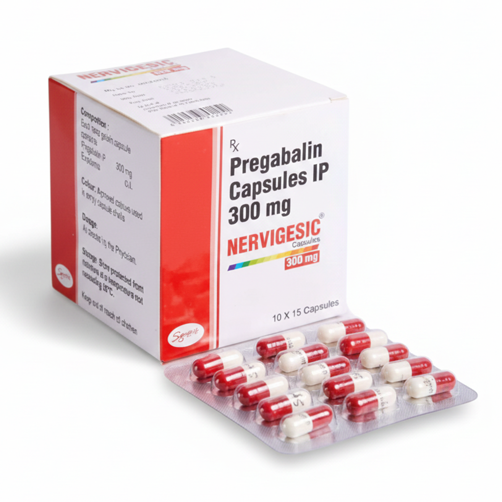 Nervigesic 300mg (Pregabalin)